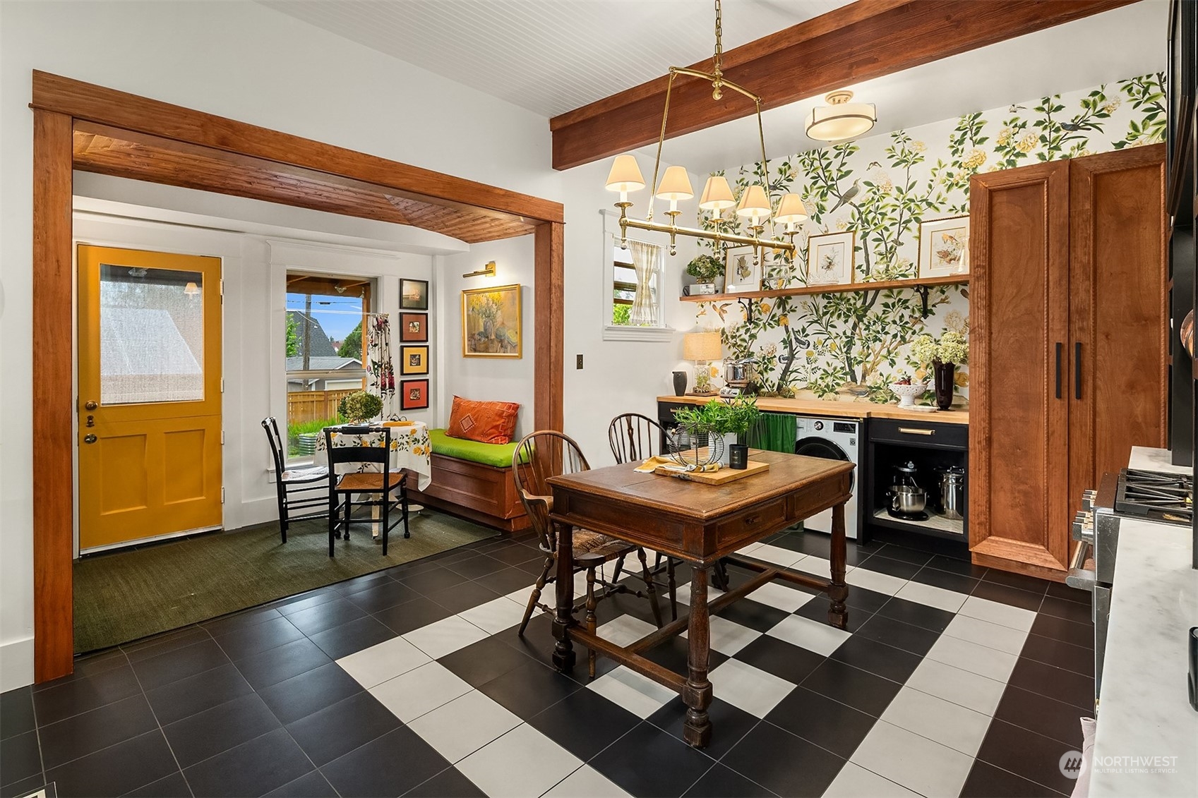 2510 Baker Avenue Everett, WA 98201 - Photo 10 of 37 a view of a dining room with furniture window and wooden floor