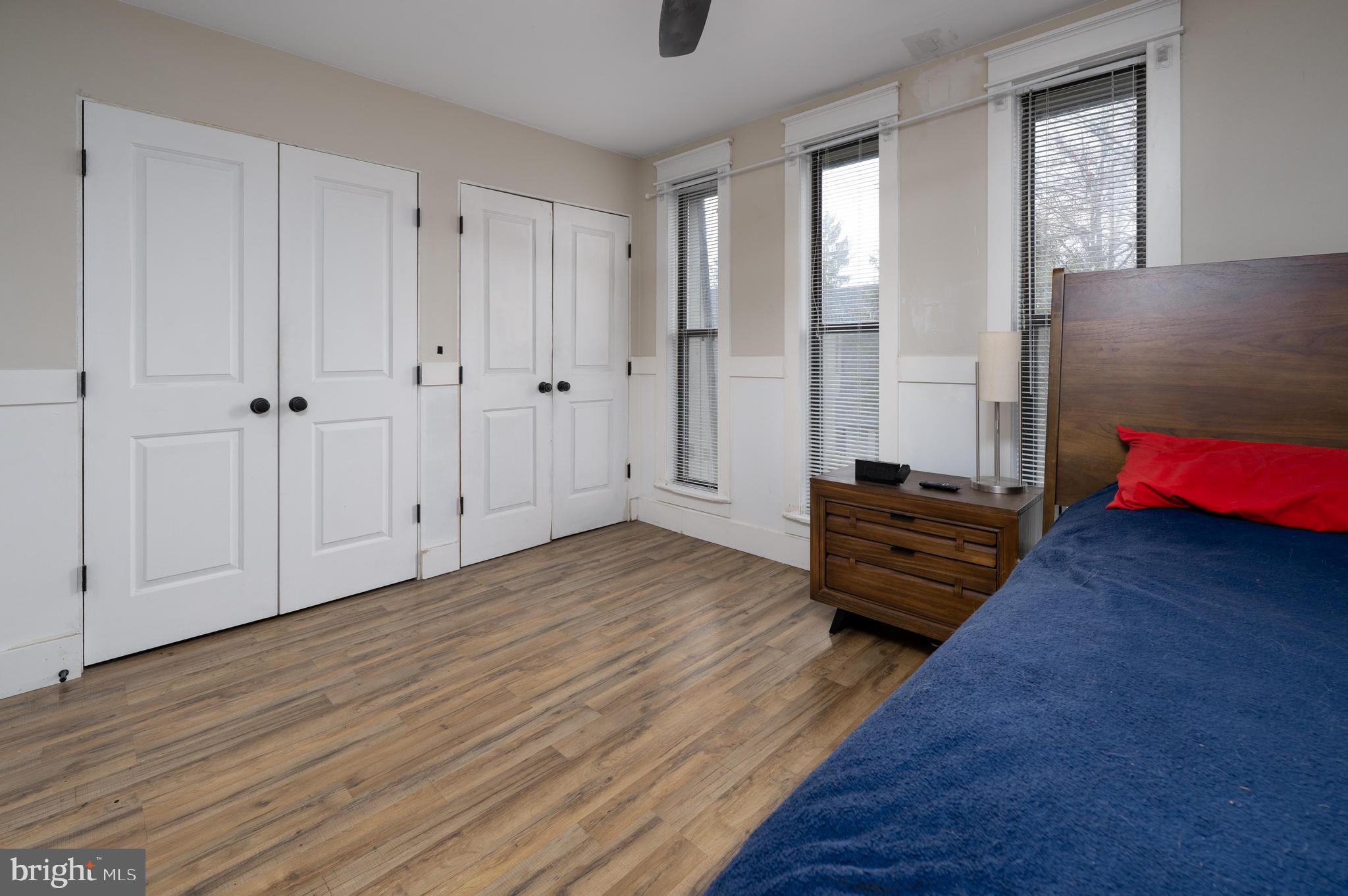 25 South Church Road, Unit 72 Maple Shade, NJ 08052 - Photo 16 of 21 Double Closets w/Pull Doors & Organizers in Bed