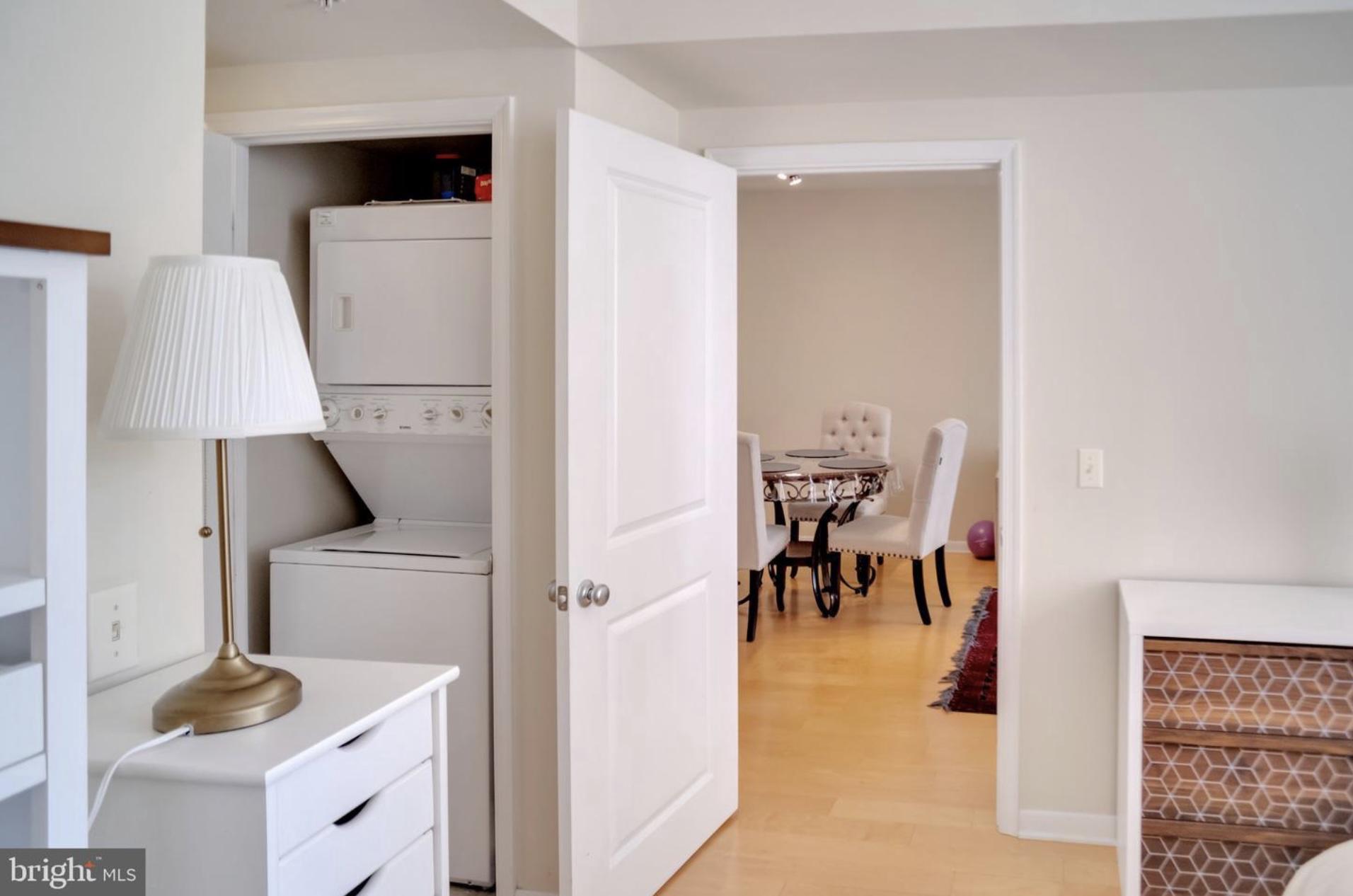 851 North Glebe Road, Unit 402 Arlington, VA 22203 - Photo 8 of 16 Laundry day made easy with in-unit W/D