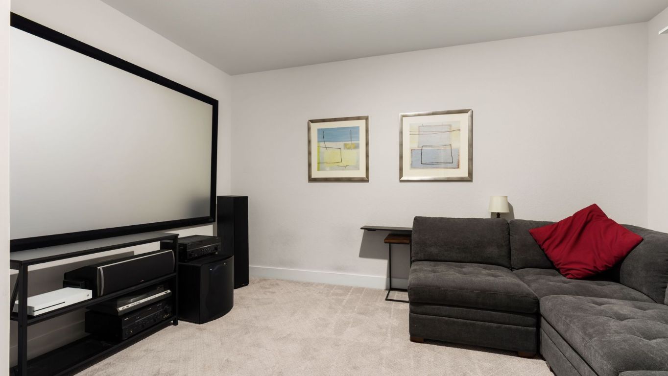 1925 Sorvino Walk Leander, TX 78641 - Photo 23 of 36 a living room with furniture and a flat screen tv