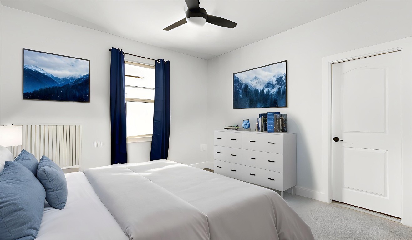 1925 Sorvino Walk Leander, TX 78641 - Photo 28 of 36 a bedroom with a bed and a window