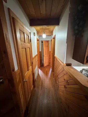 a view of a front door of a house