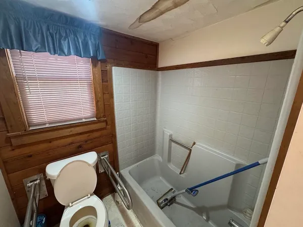 a room with gym equipment