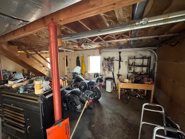 a view of a store with storage