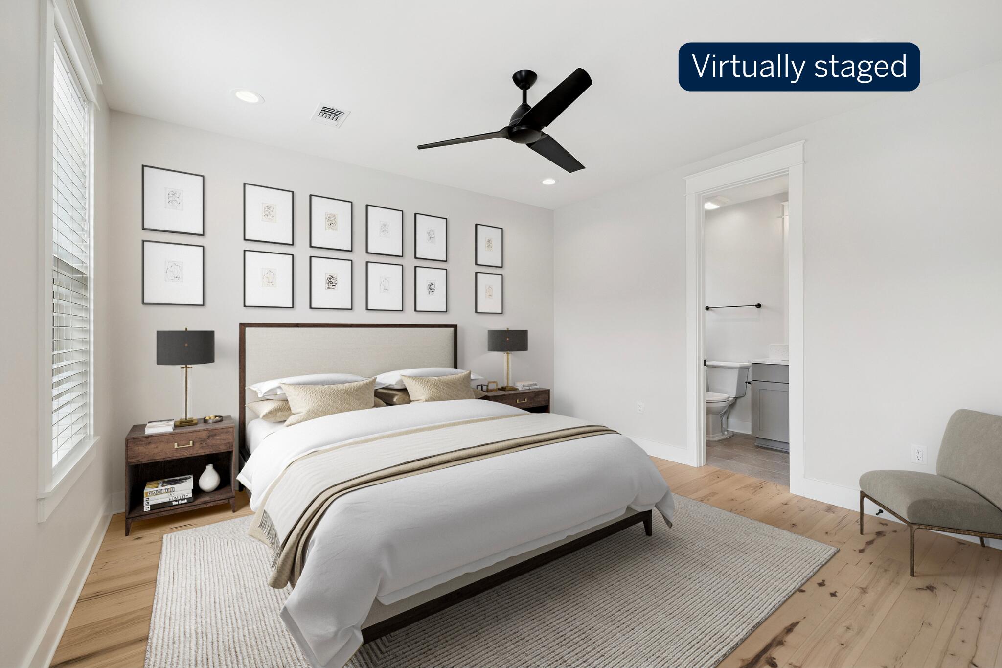 414 Ridgewalk Circle Santa Rosa Beach, FL 32459 - Photo 25 of 47 a bedroom with a bed furniture and a window