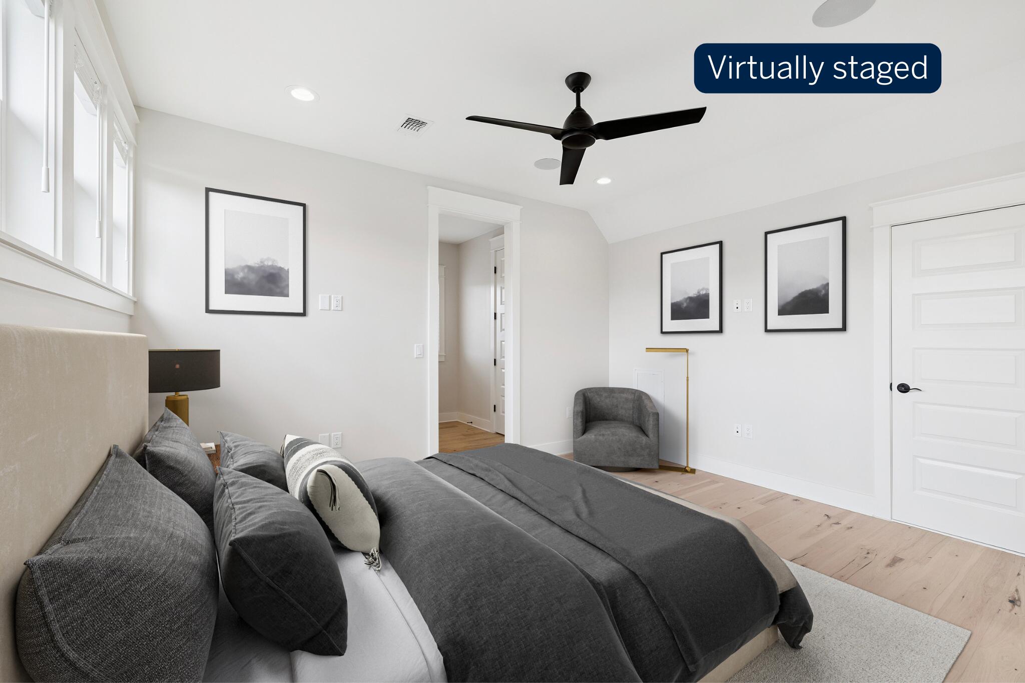 414 Ridgewalk Circle Santa Rosa Beach, FL 32459 - Photo 33 of 47 a bedroom with a bed and a painting on the wall