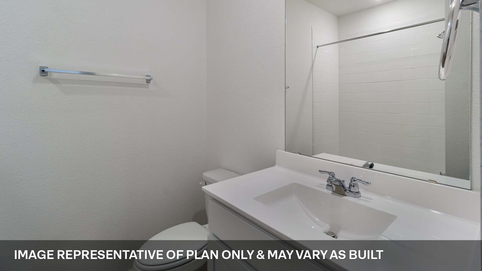 1173 Celosia Loop Kyle, TX 78640 - Photo 12 of 15 a bathroom with a sink and a mirror