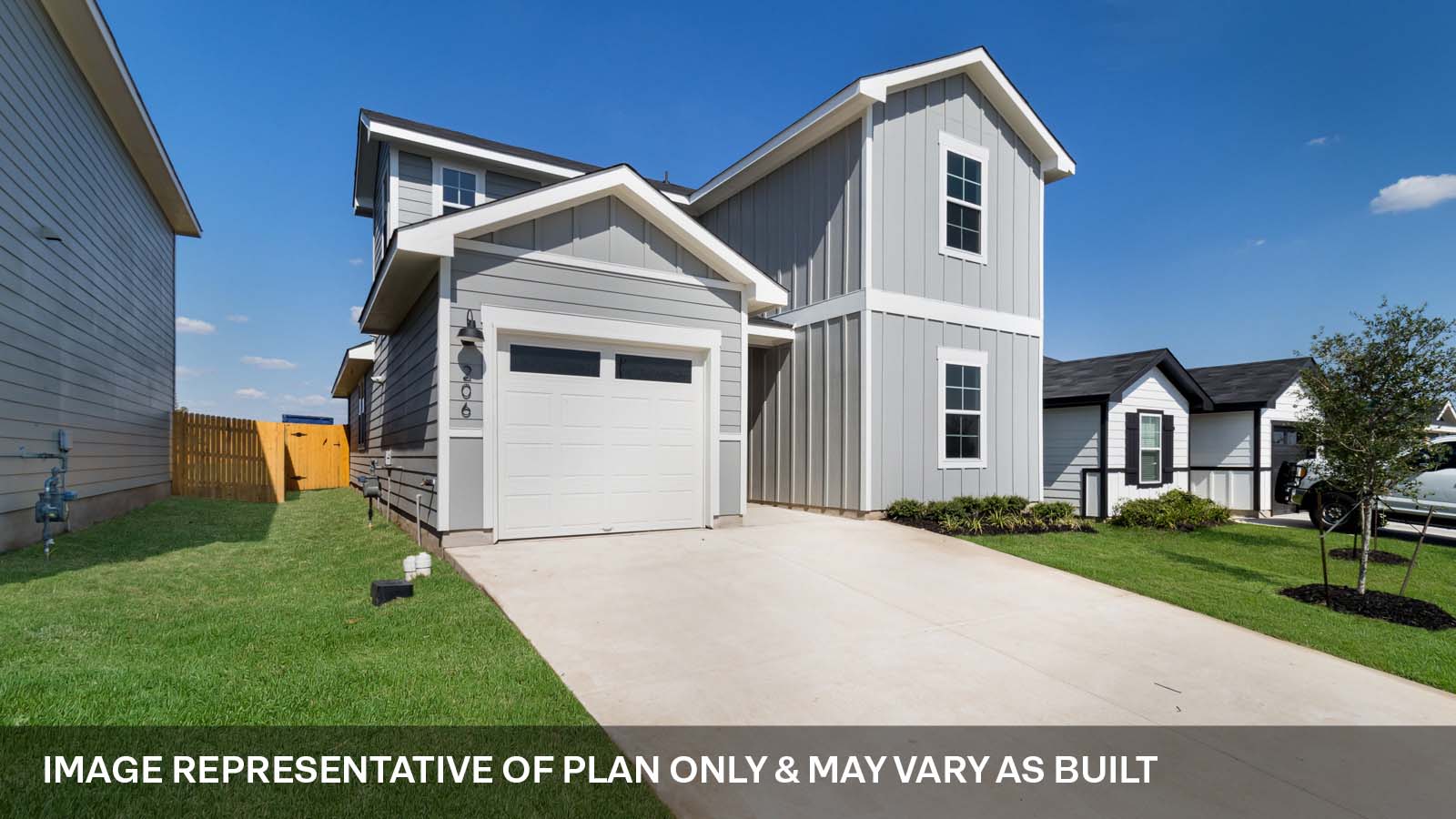 1173 Celosia Loop Kyle, TX 78640 - Photo 2 of 15 a view of house with garden