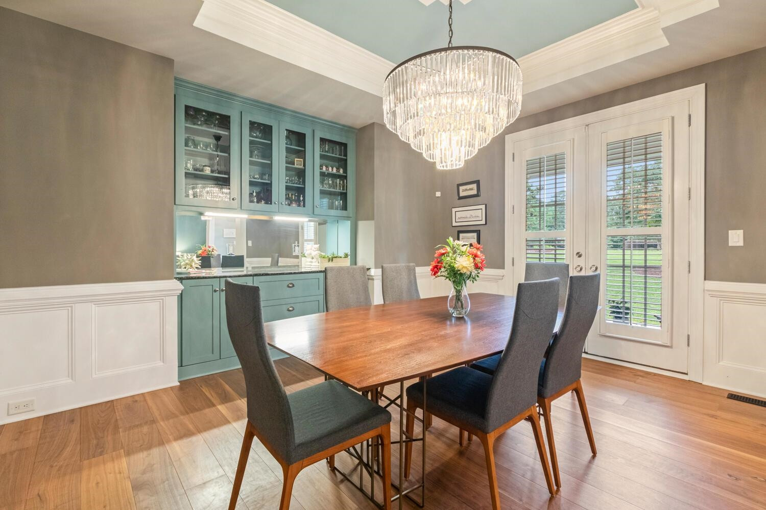 1700 Sharnbrook Court Raleigh, NC 27614 - Photo 16 of 85 The Mirrored Buffet Adds Pretty & Practical Elegance!
