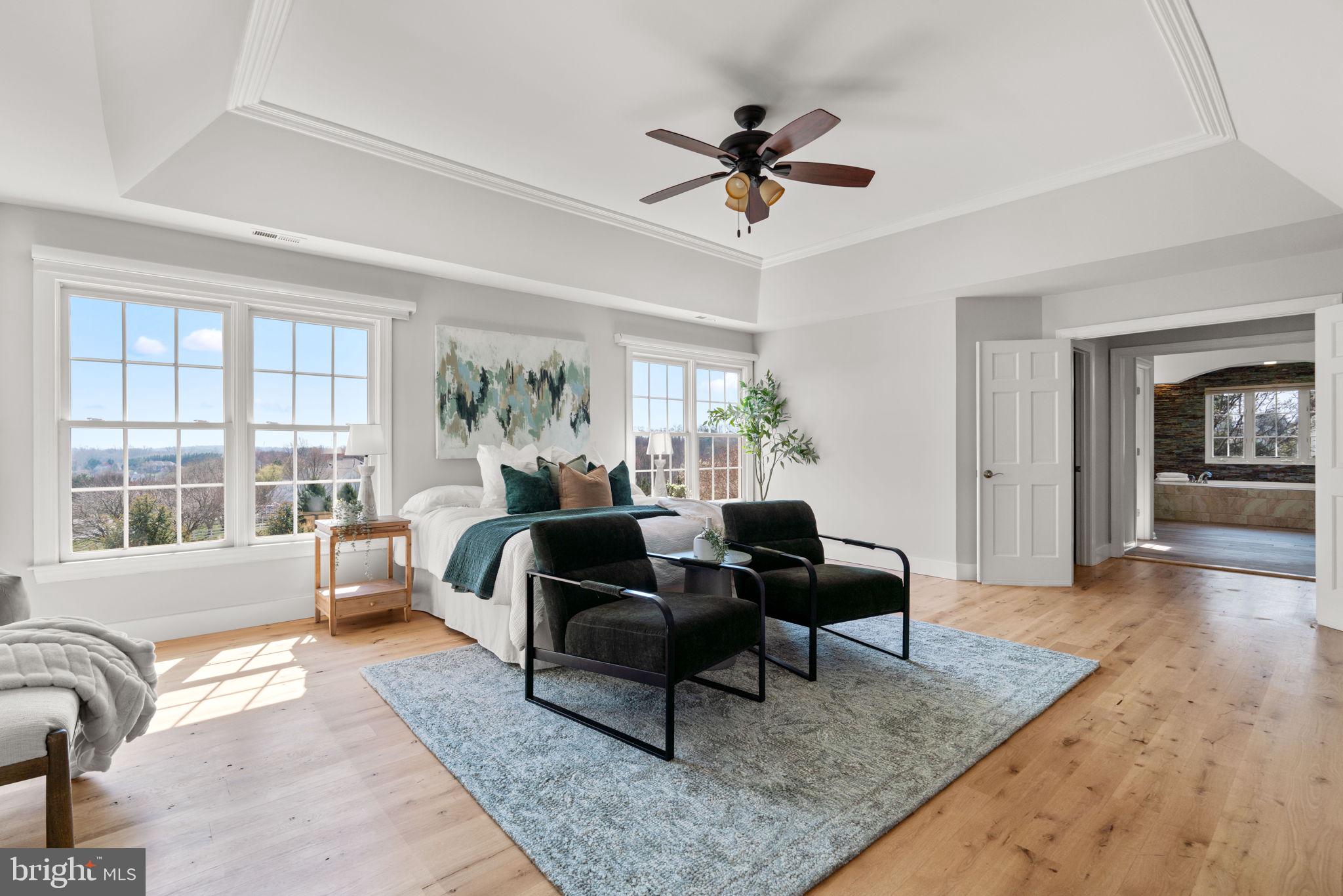 25114 Vista Ridge Road Laytonsville, MD 20882 - Photo 35 of 97 a living room with furniture and a large window