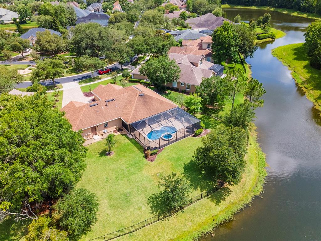 265 Pinehurst Pointe Drive St. Augustine, FL 32092 - Photo 2 of 66 an aerial view of residential house with outdoor space and swimming pool