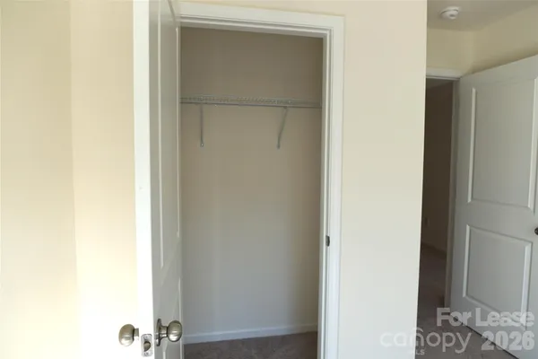 a view of a closet