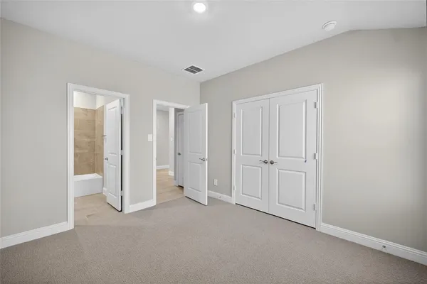 a view of empty room