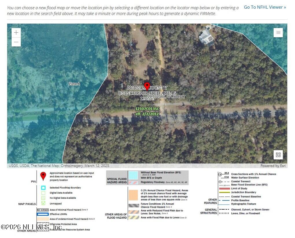 111 Savel Road Florahome, FL 32140 - Photo 23 of 25 111 Savel Rd (FEMA Flood Zone Map)