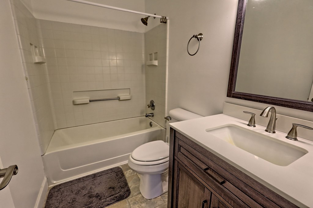 125 Moore View Drive Murphy, NC 28906 - Photo 42 of 49 a bathroom with a sink a toilet and shower