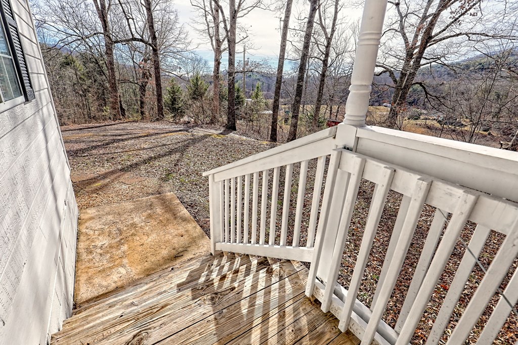 125 Moore View Drive Murphy, NC 28906 - Photo 49 of 49 a view of a wooden floor with a trees