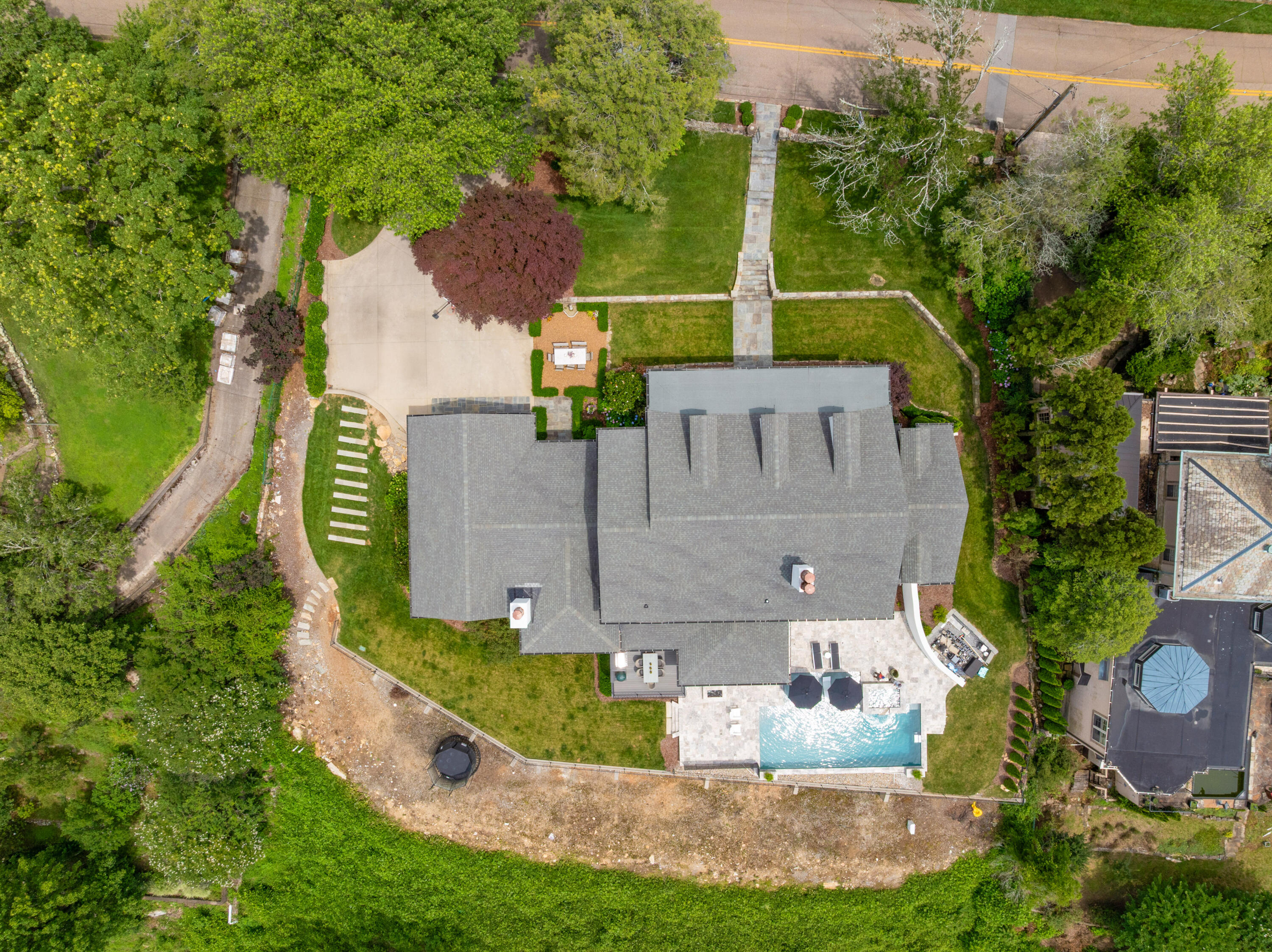 802 West Brow Road Lookout Mountain, TN 37350 - Photo 103 of 116 11 - 802 W Brow - Drone