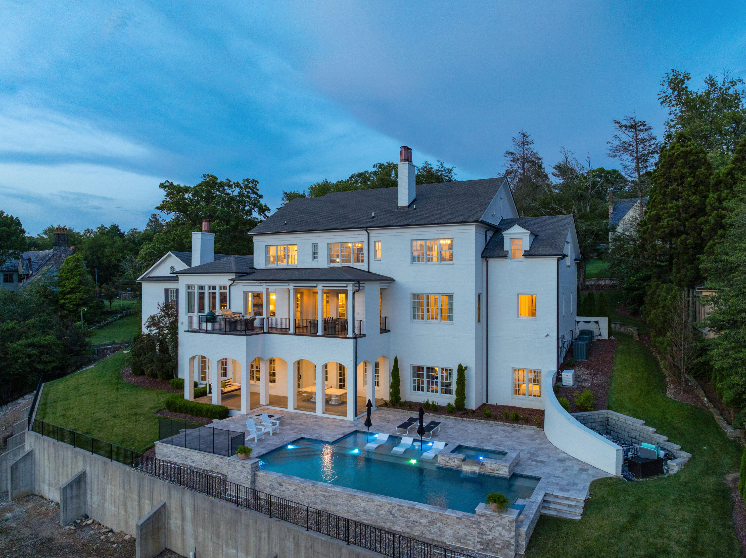 802 West Brow Road Lookout Mountain, TN 37350 - Photo 106 of 116 08 - 802 W Brow - Twilight