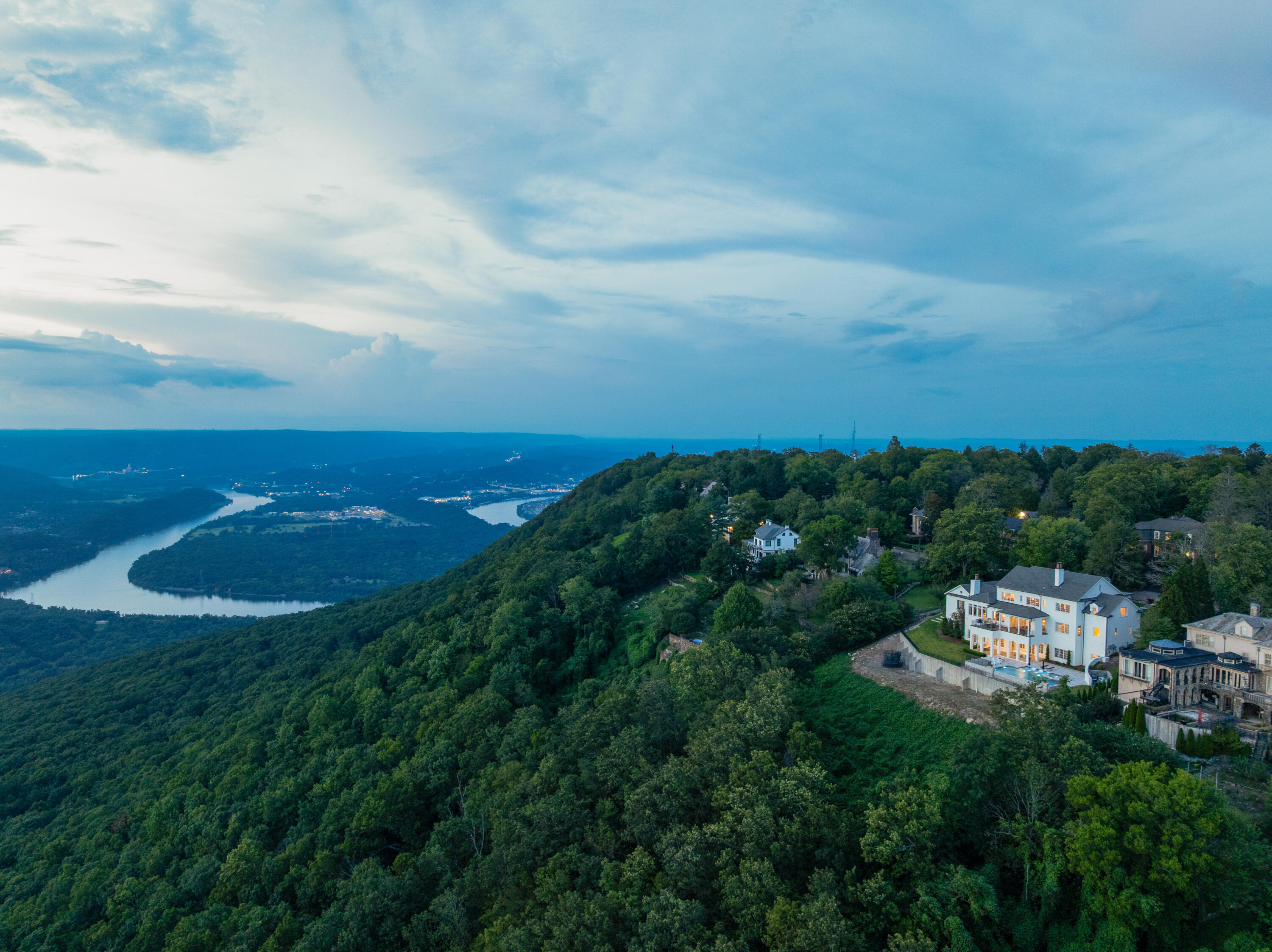 802 West Brow Road Lookout Mountain, TN 37350 - Photo 116 of 116 16 - 802 W Brow - Twilight