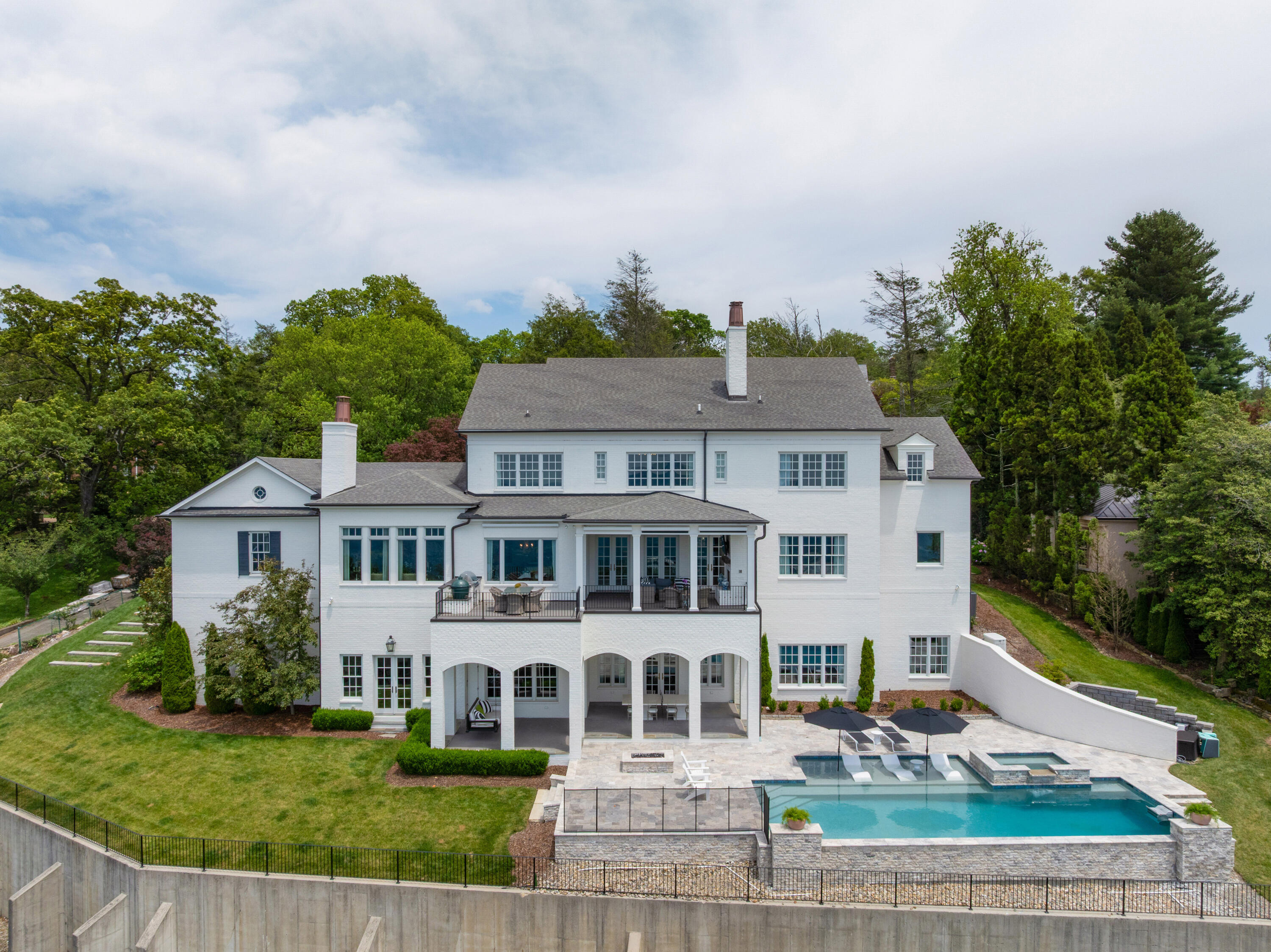 802 West Brow Road Lookout Mountain, TN 37350 - Photo 6 of 116 03 - 802 W Brow - Drone