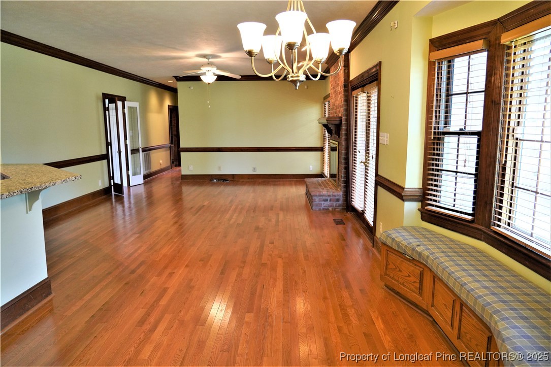 568 Broyhill Road Fayetteville, NC 28314 - Photo 10 of 37 a view of entryway with wooden floor
