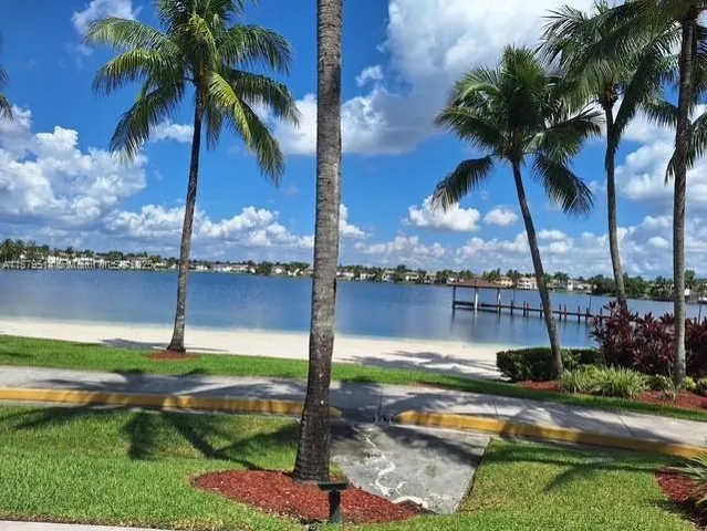 a swimming pool with yard