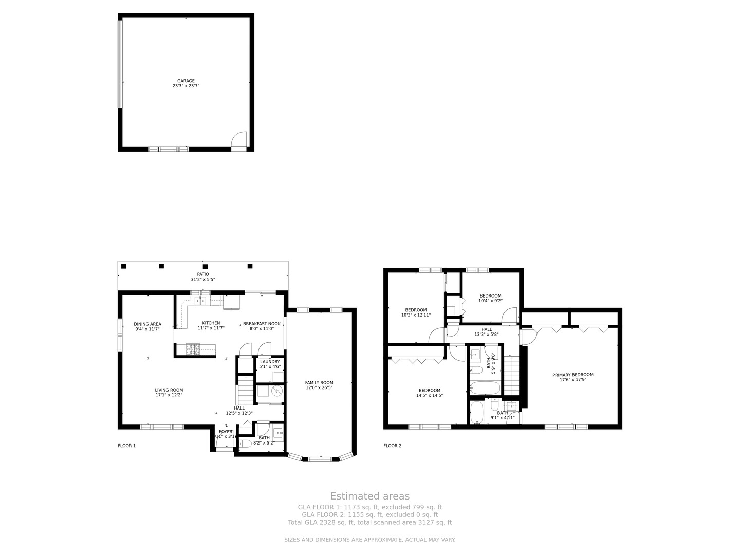 548 Harbor Terrace Bartlett, IL 60103 - Photo 40 of 42 a picture of a floor plan