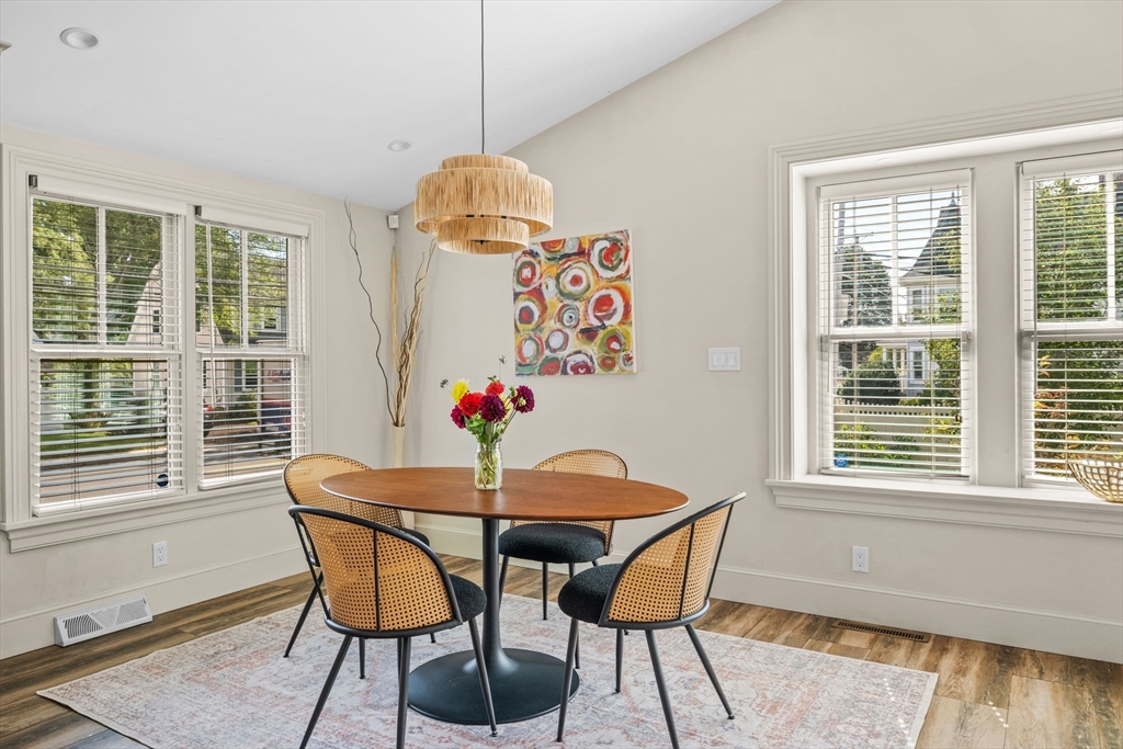 90 Dodge Street Beverly, MA 01915 - Photo 8 of 37 a view of a dining room with furniture window and outside view