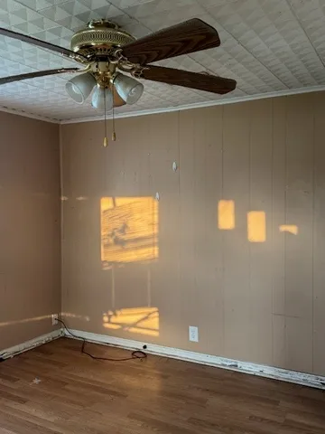 a room with a window