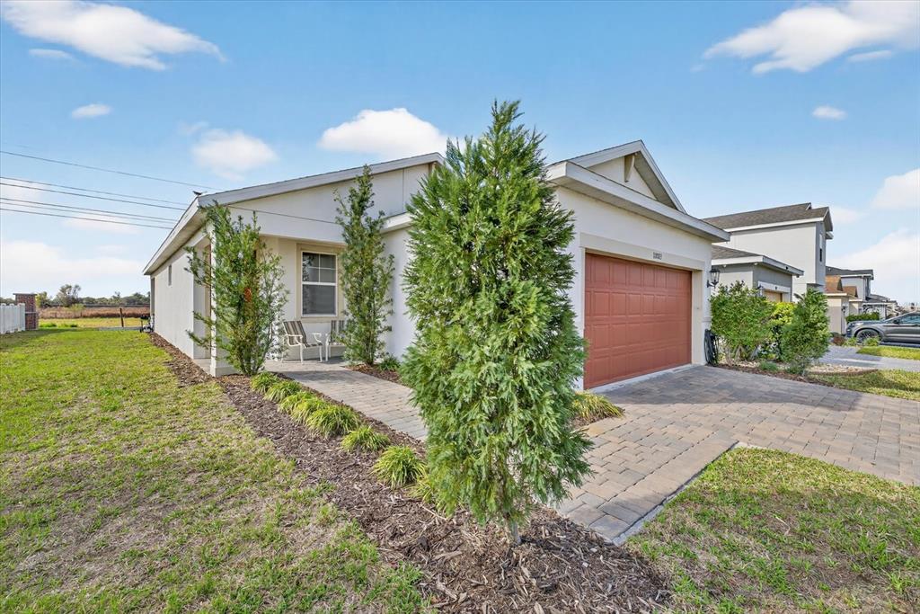 11883 Brighton Knoll Loop Riverview, FL 33579 - Photo 43 of 45 a view of a house with a yard