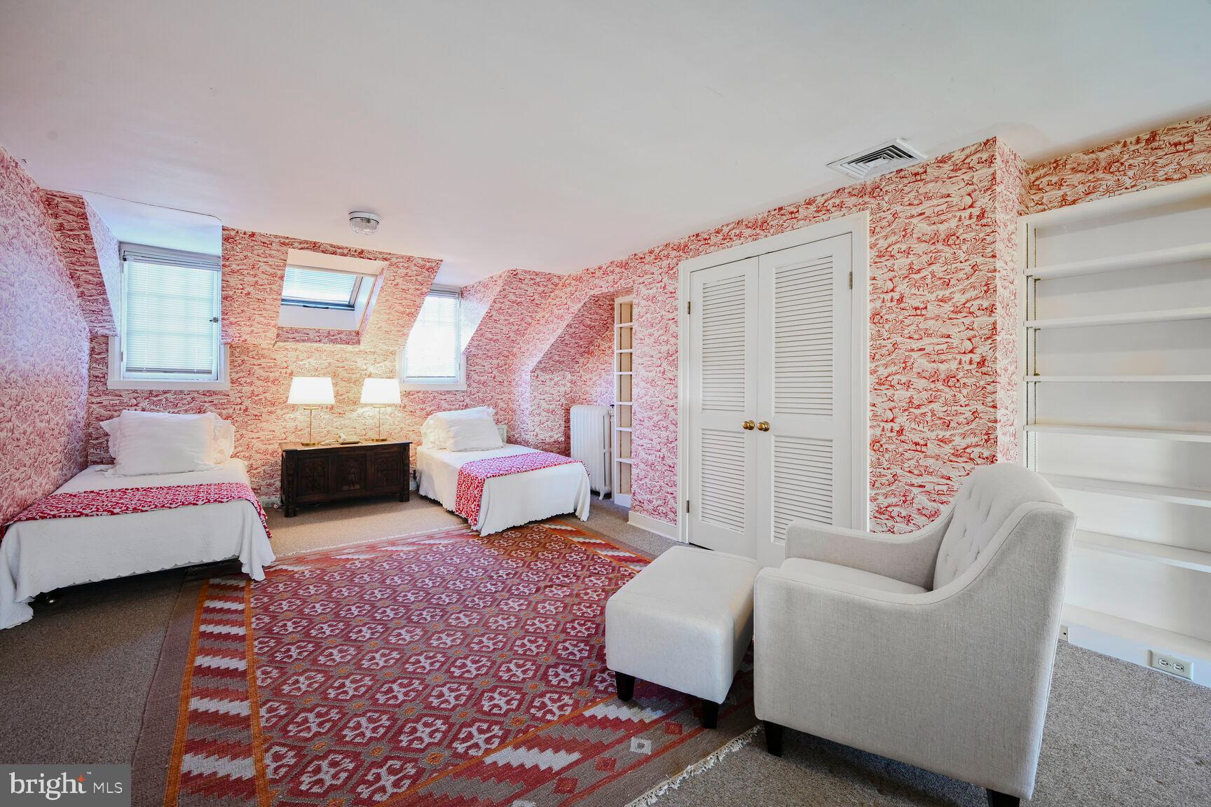 2805 P Street Northwest Washington, DC 20007 - Photo 60 of 62 Bedroom 5 on third floor P St side