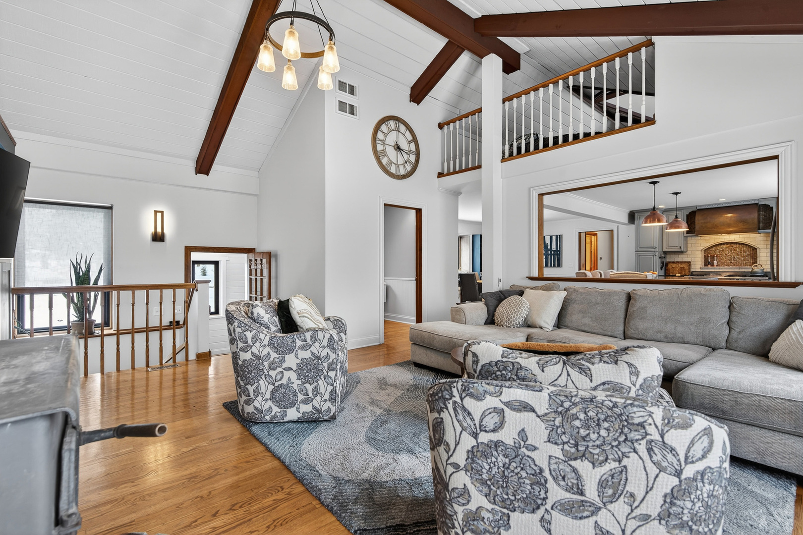 1275 Country Club Road Lake Zurich, IL 60047 - Photo 8 of 49 a living room with furniture and a large window