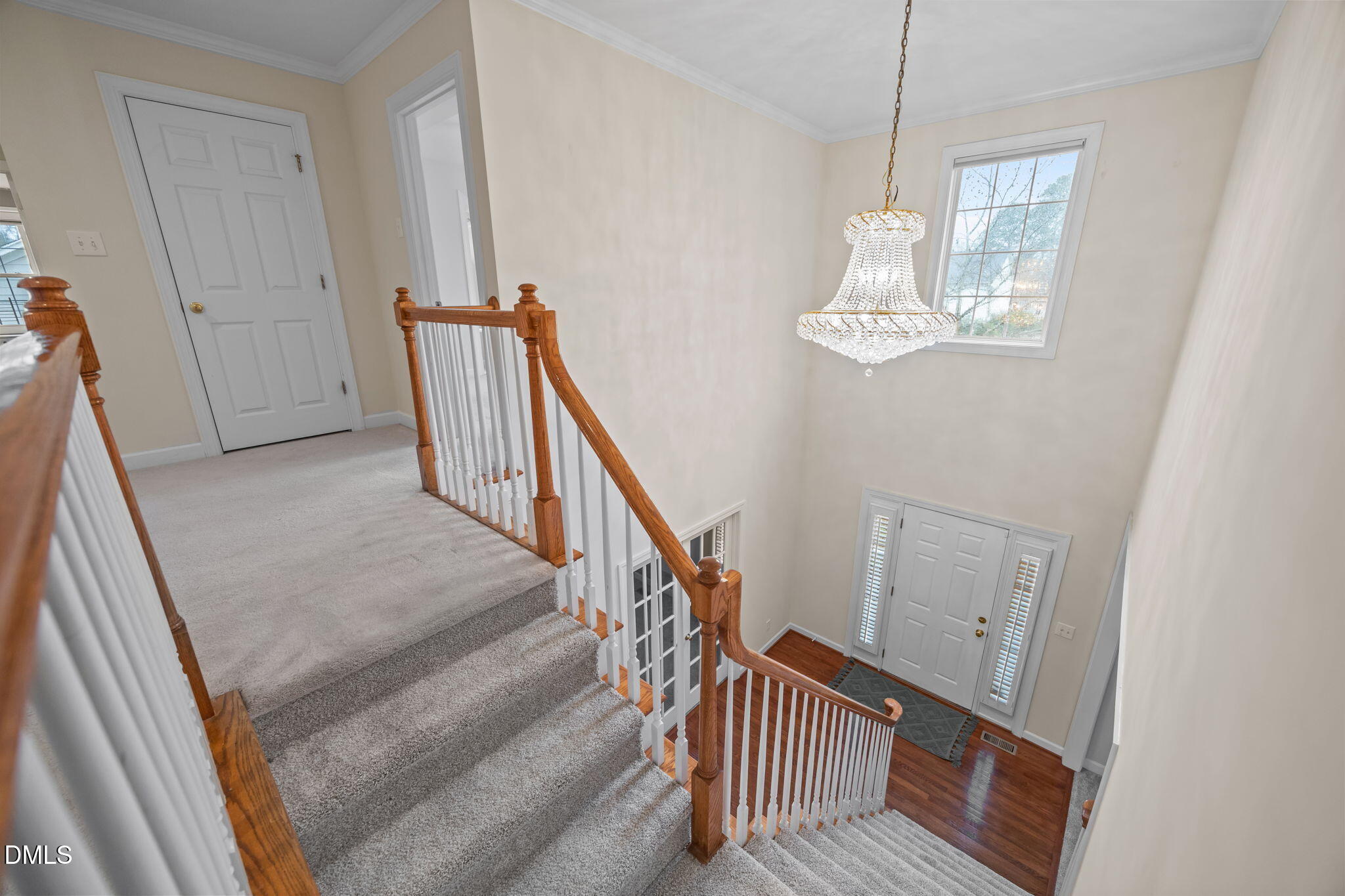 7 Bobcat Court Durham, NC 27713 - Photo 25 of 64 a view of entryway and hall with wooden floor