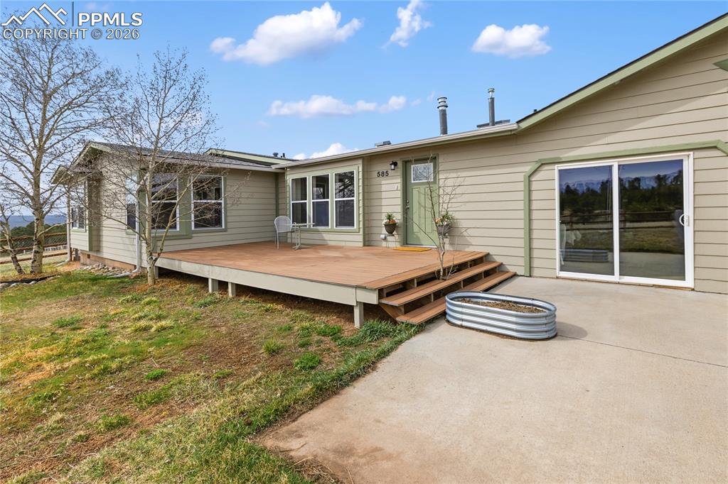 585 Mills Ranch Road Woodland Park, CO 80863 - Photo 5 of 46 featuring a deck