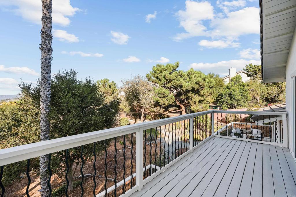 1608 Towell Lane Escondido, CA 92029 - Photo 20 of 35 a view of balcony with wooden floor and fence