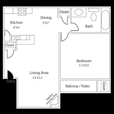 $919 | 6808 South I-35 Frontage Road, Unit 171, Austin, TX 78745