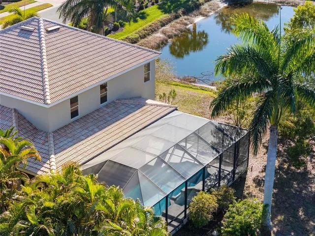 a view of a house with a window