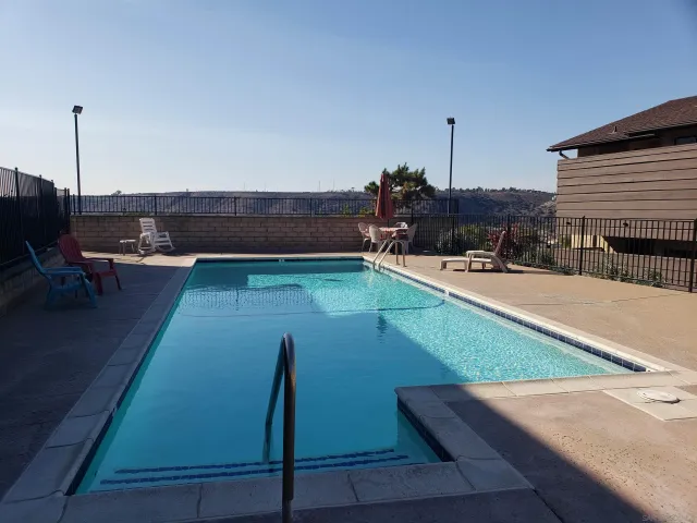 a view of a back yard with plants