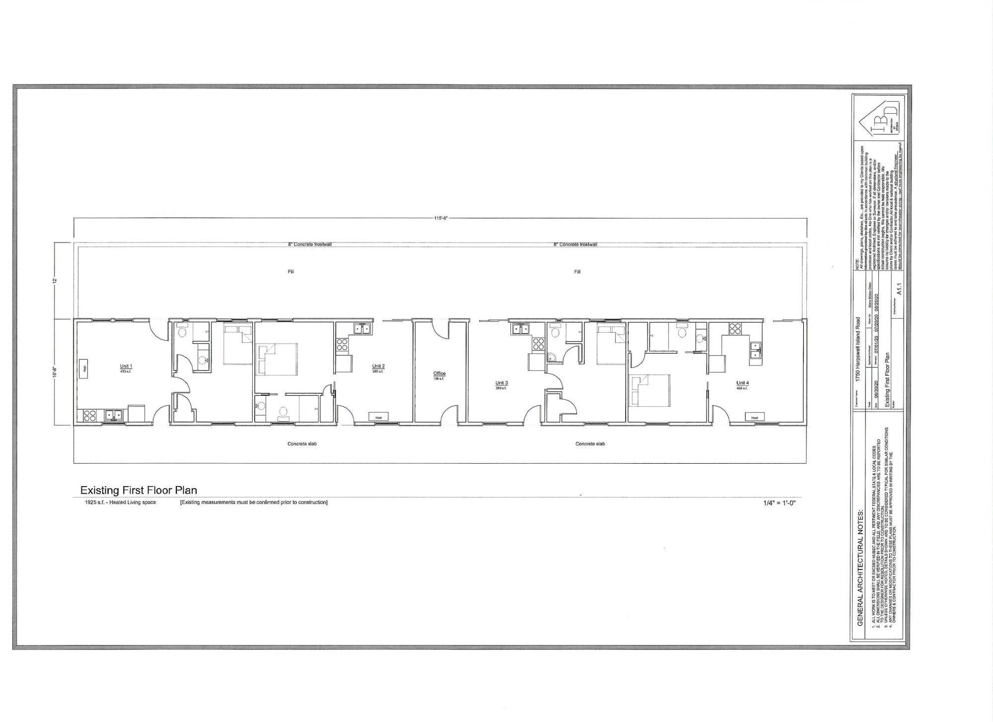 1750 Harpswell Islands Road Orrs Island, ME 04066 - Photo 14 of 14 Floor plan