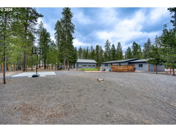 a view of outdoor space with trees