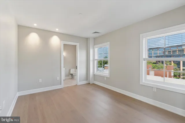 a front view of a building