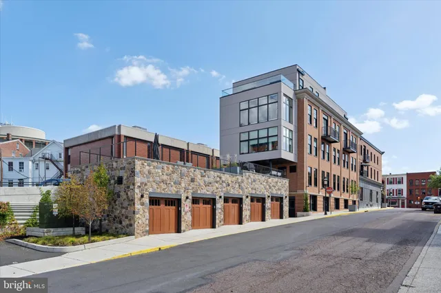 a view of a city that has tall buildings