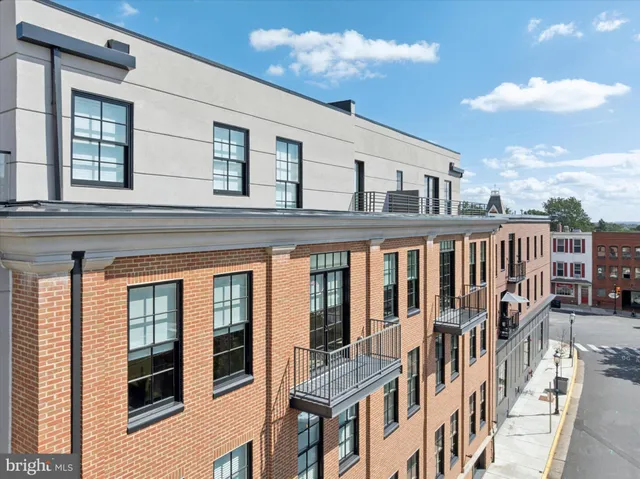 a view of a city that has tall buildings