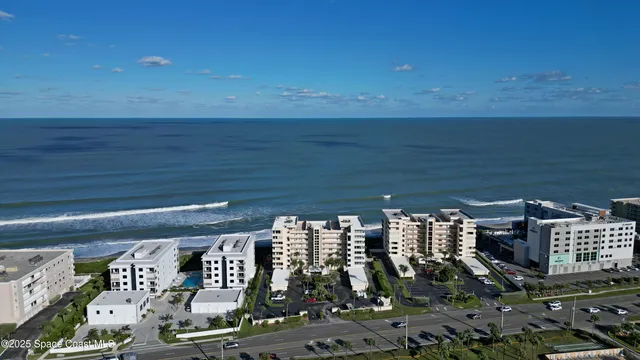 a city view with tall buildings