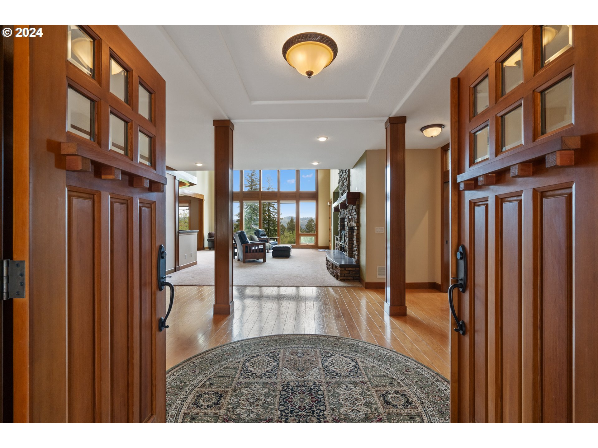 5924 Northeast Lessard Road Camas, WA 98607 - Photo 2 of 48 a view of a living room and entry way