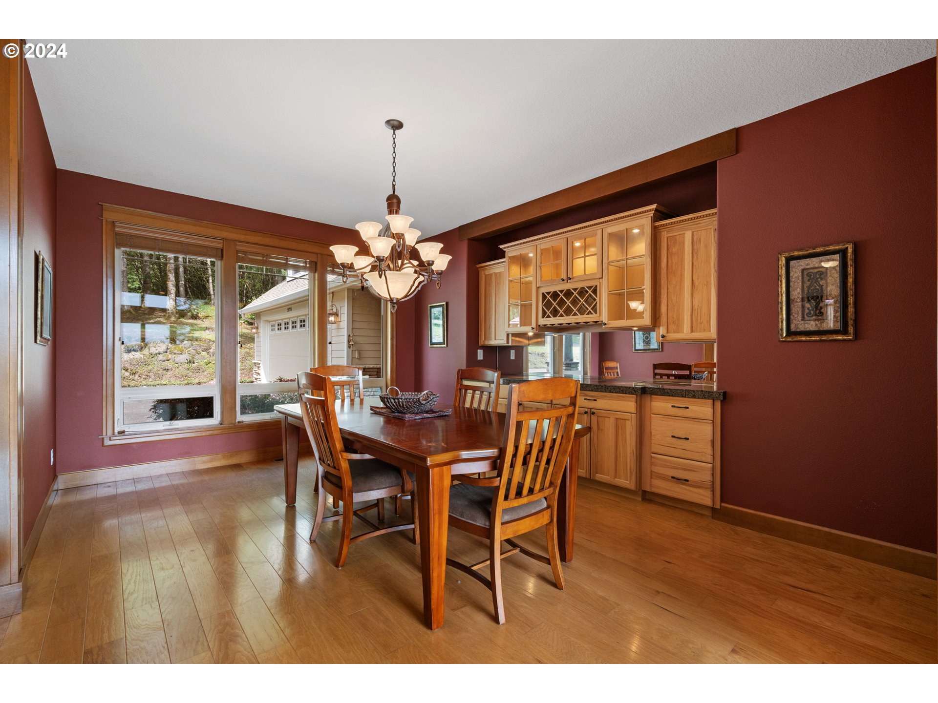 5924 Northeast Lessard Road Camas, WA 98607 - Photo 3 of 48 a view of a dining room with furniture window and wooden floor