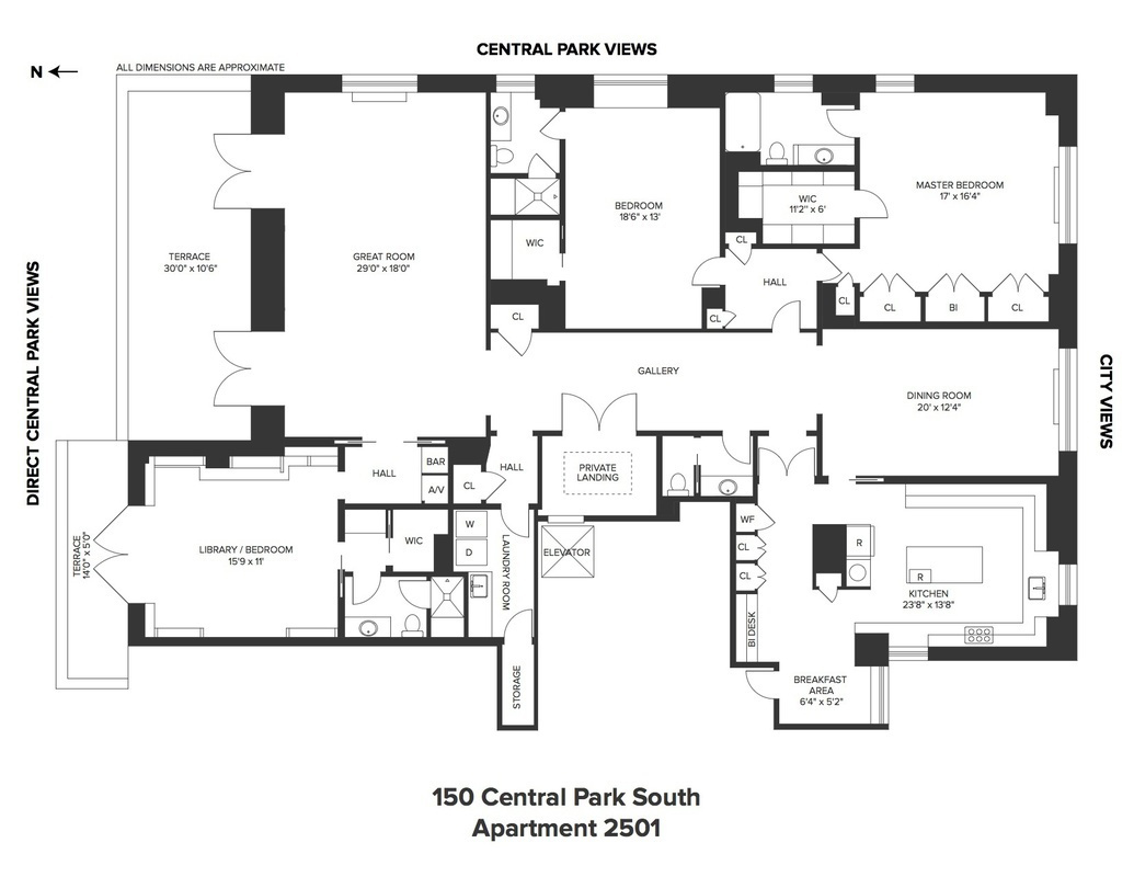 150 Central Park South, Unit 2501 Manhattan, NY 10019 - Photo 17 of 17