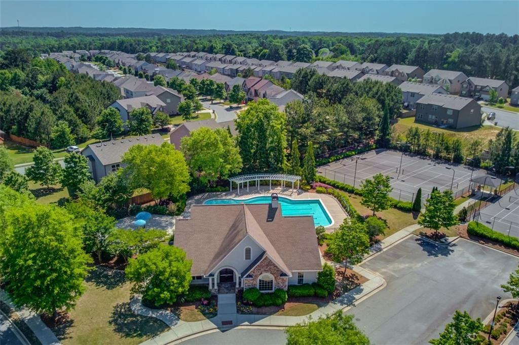 2939 Estate View Court Dacula, GA 30019 - Photo 68 of 73 an aerial view of a house