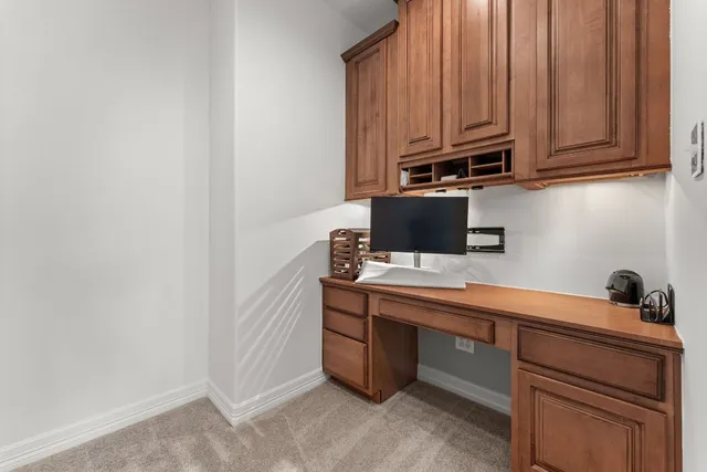 a room with storage and utility