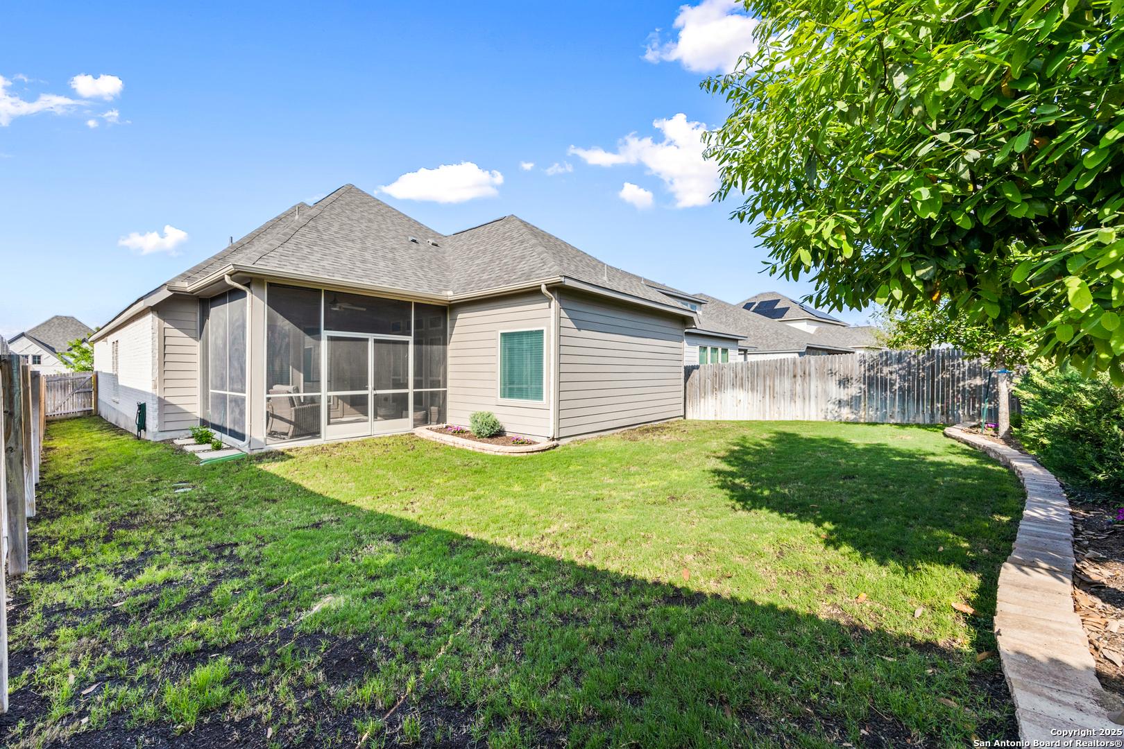 2108 Calate Ridge San Antonio, TX 78253 - Photo 22 of 25 a view of an house with backyard space and garden